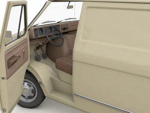 Chevy Van 1971 3D Model