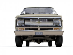 Chevy Van 1971 3D Model