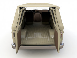 Chevy Van 1971 3D Model