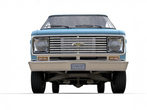 Chevy Van Beauville 1971 Modello 3D