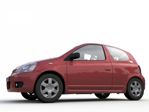 Toyota Yaris Coupe 2003 3D Model