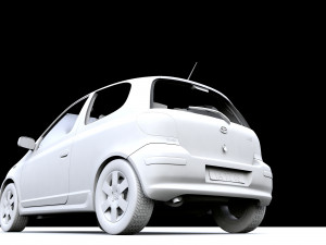 Toyota Yaris Coupe 2003 3D Model
