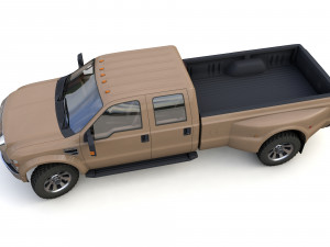 F250 XL Super Duty 2009 Modèle 3D