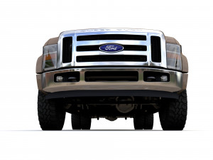 F250 XL Super Duty 2009 Modèle 3D
