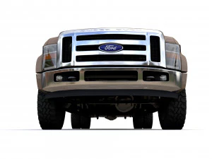 F250 XL Super Duty 2009 3D Model