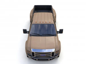 F250 XL Super Duty 2009 3D Model