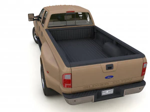 F250 XL Super Duty 2009 3D Model