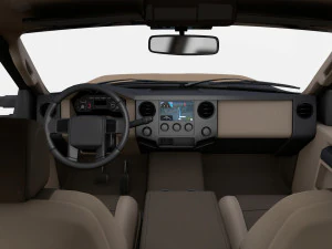 F250 XL Super Duty 2009 3D Model