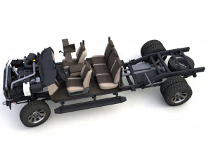 F250 XL Super Duty 2009 3D Model