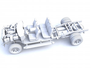 F250 XL Super Duty 2009 Modèle 3D