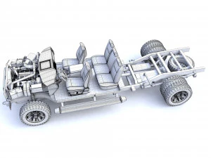 F250 XL Super Duty 2009 3D Model