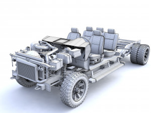 F250 XL Super Duty 2009 Modèle 3D