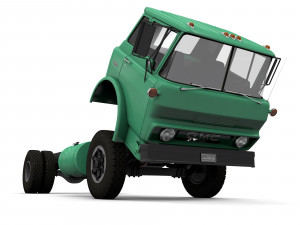 GMC Tilt Cab 1972 3Dモデル
