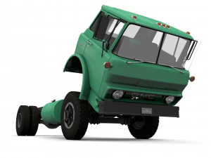 GMC Tilt Cab 1972 3D Model