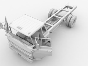 GMC Tilt Cab 1972 3Dモデル