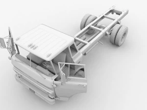 GMC Tilt Cab 1972 3D Model