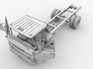 GMC Tilt Cab 1972 3D Model