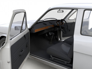 Escort Mk1 Estate 1971 3D Model