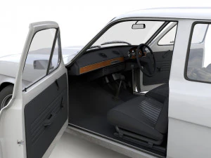 Escort Mk1 Estate 1971 3D Model
