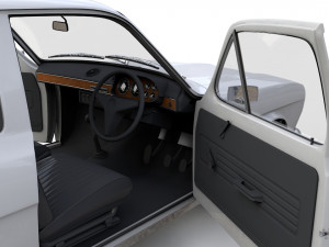 Escort Mk1 Estate 1971 3D Model