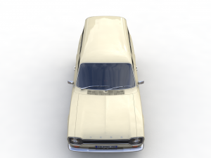 Escort Mk1 Wagon 1970 3D Model