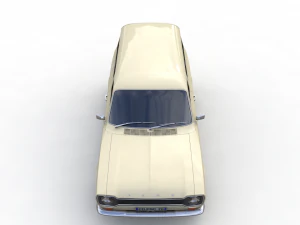 Escort Mk1 Wagon 1970 3D Model