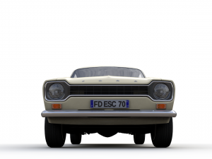 Escort Mk1 Wagon 1970 3D Model