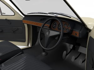 Escort Mk1 Wagon 1970 3D Model