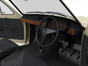 Escort Mk1 Wagon 1970 3D Model