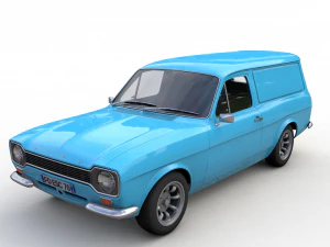 Escort Mk1 Furg&atilde;o 1970 Modelo 3D