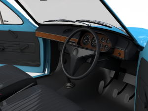 Escort Mk1 Panel Van 1970 Modelo 3D
