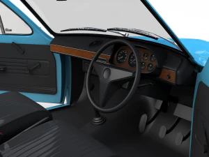 Escort Mk1 Panel Van 1970 3D Model