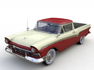 Ranchero 1957 3D 모델