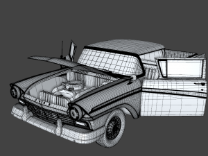 Ranchero 1957 3D Model