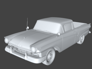 Ranchero 1957 3D Model