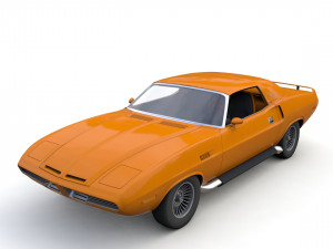 Dodge Diamante 1970 3D Модель