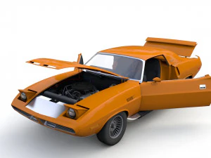 Dodge Diamante 1970 3D Model