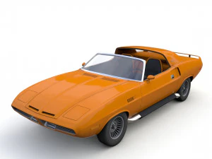 Dodge Diamante 1970 3D Model