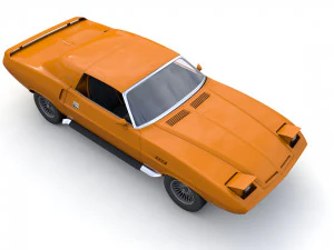 Dodge Diamante 1970 3D Model