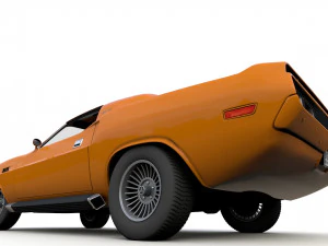 Dodge Diamante 1970 3D Model