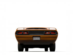 Dodge Diamante 1970 3D Model