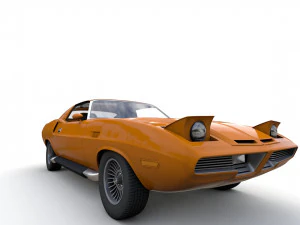 Dodge Diamante 1970 3D Model
