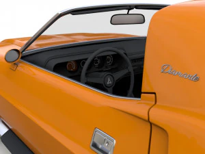 Dodge Diamante 1970 3D Model