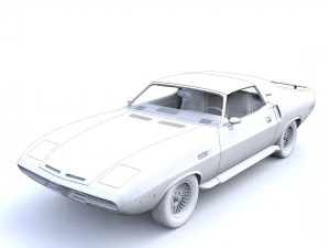 Dodge Diamante 1970 3D Model
