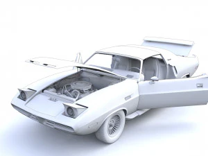 Dodge Diamante 1970 3D Model