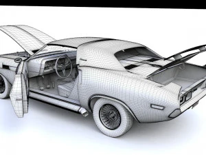 Dodge Diamante 1970 3D Model