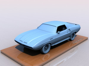 Dodge Diamante 1970 3D 프린트 모델