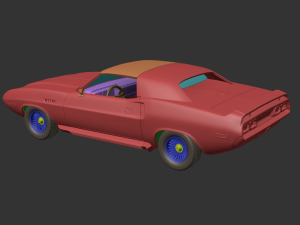 Dodge Diamante 1970 Modèles 3D en vedette