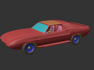 Dodge Diamante 1970 3D Print Model