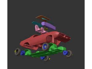 Dodge Diamante 1970 3D Print Model